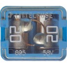 LITTLEFUSE LOW PROFILE JCASE CARTRIDGE FUSES 20A EFJ120 (10)
